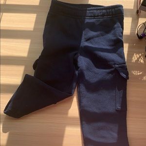 Kidgets infant navy blue sweat pants with pockets